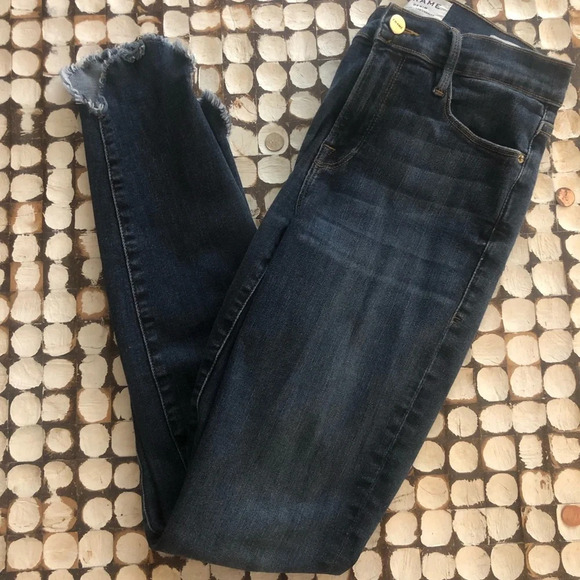 ! Frame Le Skinny de Jeanne 27 jeans hoffman - Picture 2 of 7